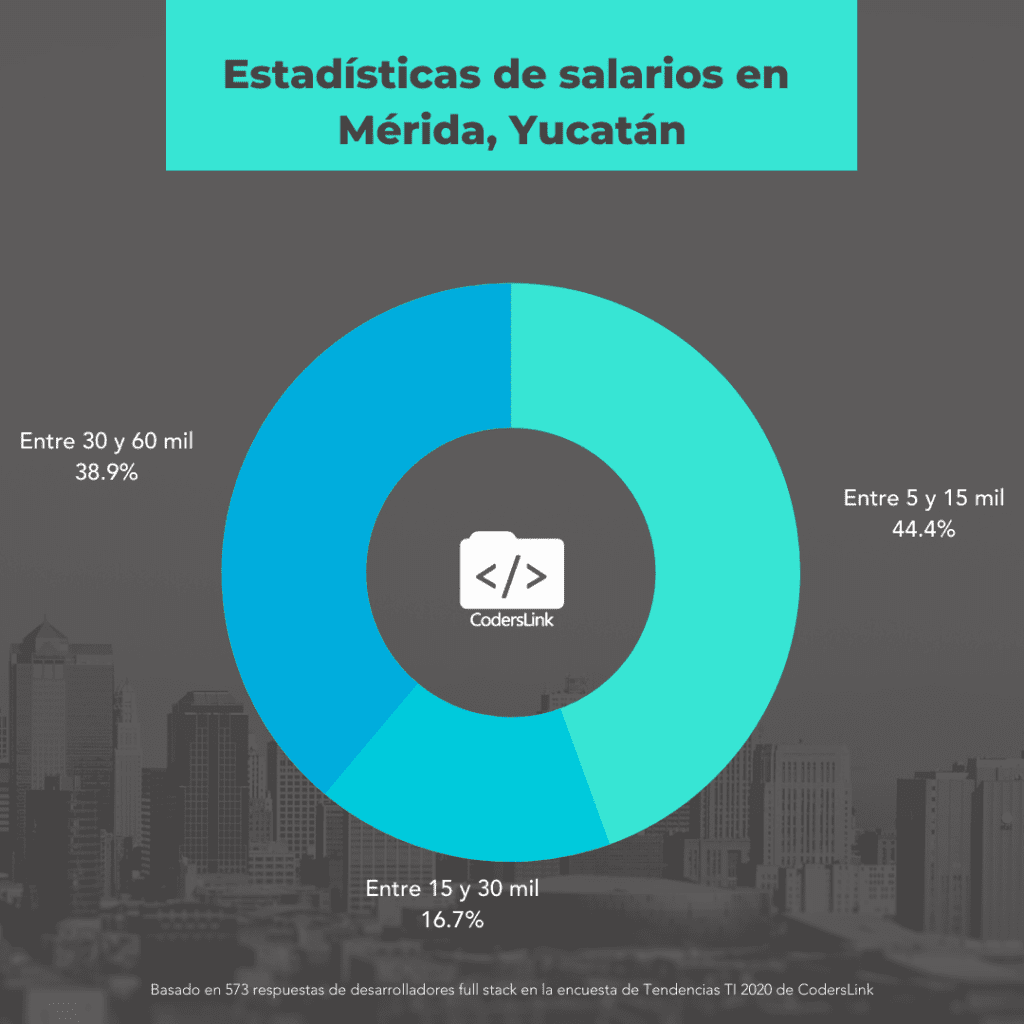 salarios para programadores en merida yucatan