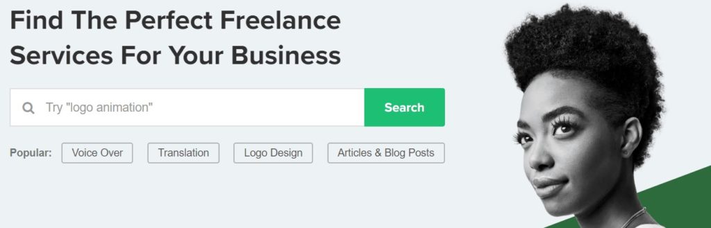 Freelance services. On demand