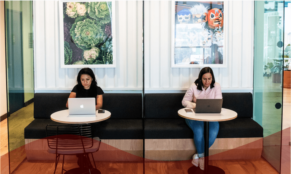 girls working in tech